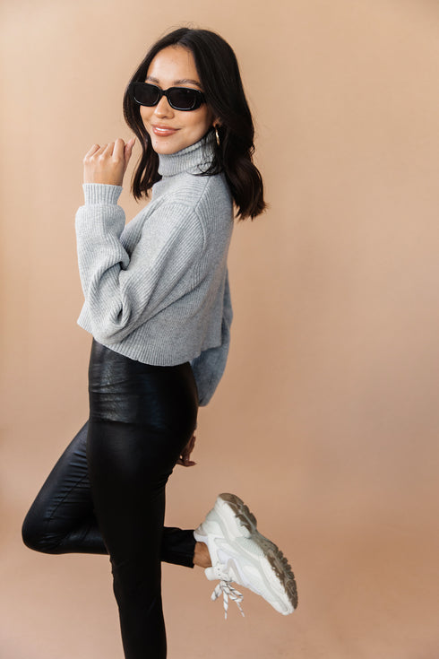 Glow Up Sweater // Gray